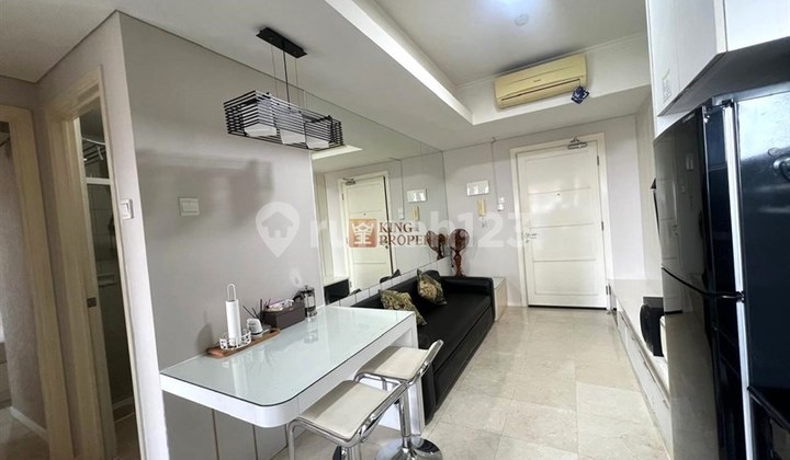 Furnish Lengkap, Fasilitas Kolam Renang & Kids Pool, Whirlpool, Sauna & Outdoor Playground, Jogging Track, Squash Court, Tennis Court & Gym, Disewa 2BR Royal Mediterania Garden Tanjung Duren 2