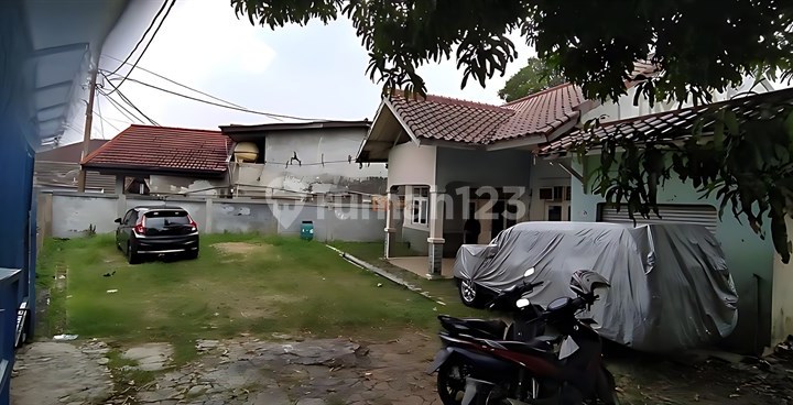 Dijual Tanah 474 M² Bonus Rumah 4 KT - Kramat Jati, Hadap Utara View Taman, Dekat Tol Jagorawi & Pasar Induk, Pgc Cililitan, Rsud Kramat Jati, Global Islamic School (Gis) 2