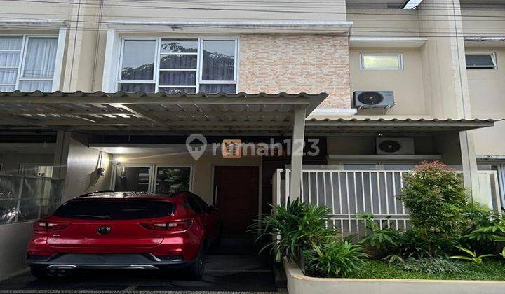 Lokasi Strategis, Dekat walayan Harmoni & Pasar Segar Ceger, RS Premier Bintaro & RS Mitra Keluarga, Tol Pondok Aren & Stasiun Pondok Ranji, Kampus STAN, Sekolah Al-Azhar Bintaro, Dijual Rumah Green Bintaro Indah 2 Lantai Furnish SHM 1
