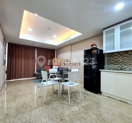 For Rent 1Br The Royale Springhill Residence - Modern Minimalist Interior, Private Elevator, Near Kemayoran Toll Road, 24-Hour Security Facilities, Sky Garden, Park, Children's Playground, BBQ, Club House, Jogging Track, Tennis Court, Gym, Swimming Pool 2