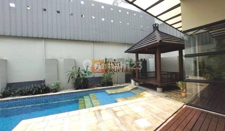 Private Pool Rumah The Villas Kebagusan Tropical Island Design 1