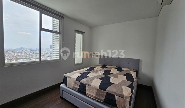 Below Market Price! Studio Akr Gallery West 35M² Dekat Mall Puri & Central Park, Fasilitas Gazebo, Playground, Jogging Track, Gym, Lounge, Rooftop Sky Pool & Kolam Renang, Hunian Modern & Strategis