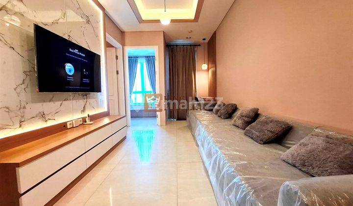 Lantai Hoki 2BR Condominium Grand Madison Gm Full Interior Baru 1