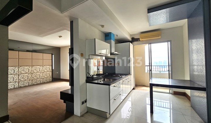 Best Deal! 2Br Jadi 1Br Mediterania Marina Residence Ancol - Modern Minimalis Geometrik, Dekat Dufan & Mangga Dua, Fasilitas Swimming Pool, Kids Playgrounds, Atm Center, Fitness Center, Garden, Jogging Track, 24 Jam Security & Cctv