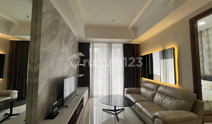 Disewakan 2Br Premium Taman Anggrek Residences - Modern Contemporary Elegant | Lantai Rendah | Dekat Cp & Ta Mall , Fasilitas Keamanan 24 Jam, Kolam Renang & Kolam Renang Anak, Jogging Track, Lapangan Basket, Tennis Court, Gym