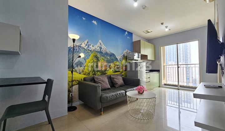 Comfortable Unit, 2BR Madison Park Furnished Good Strategic Access, Facilities Swimming Pool, Jogging Track, Basketball Court, Gym, Billiard, Sky Garden, EV Charging Station