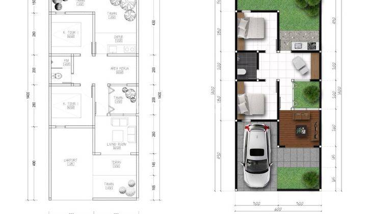Beli Rumah Bisa Beli Kavling Dulu Pinggir Jalan Haji Gofur Cimahi 9