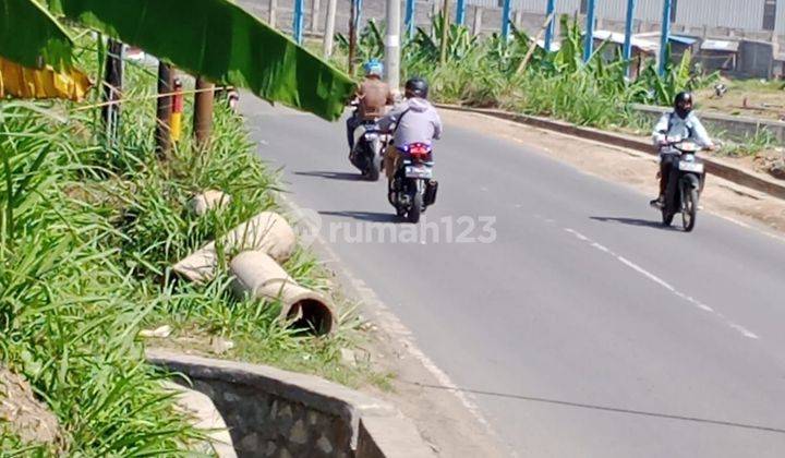 Tanah Matang Strategis Pinggir Jalan Raya Di Pataruman Bandung 2