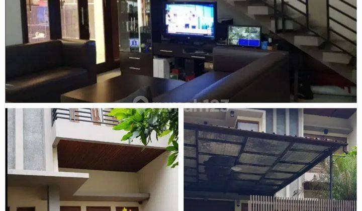 DIJUAL FULLFURNISH RUMAH ASRI TERAWAT KOMPLEK DI SURYA SUMANTRI 1