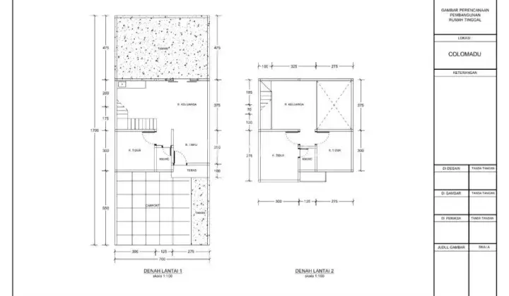 Rumah Pesan Bangun 2Lt Dekat Jl.Raya Adi soemarmo 2