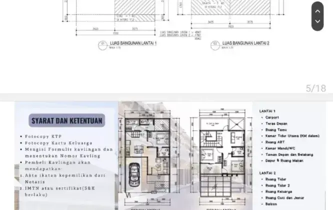 Perumaahan Cluster Town House Rumah Baru Indent Dekat Jl. Raya 2