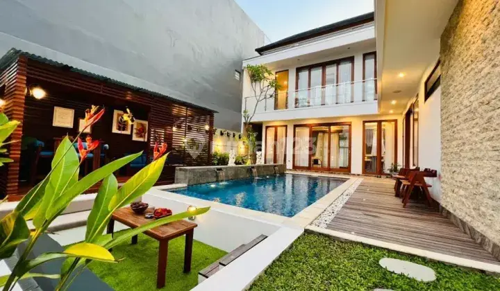 Villa Mewah 3lt Modern Jimbaran Kuta Selatan Bali Pinggir Jalan Utama 1