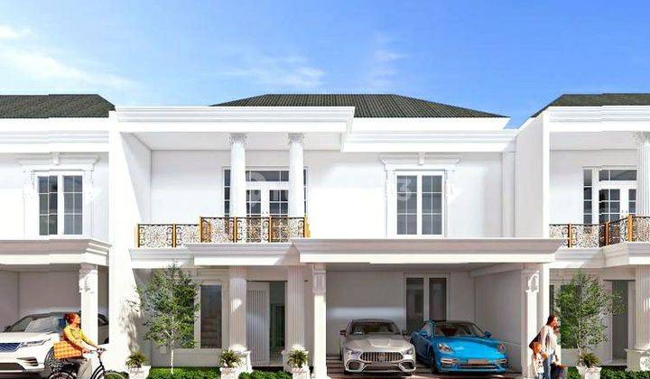 Cluster One Gate Rumah 2Lt Clasic Exclusive American Style Indent 2