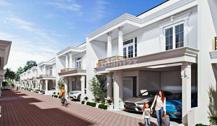 Cluster One Gate Rumah 2Lt Clasic Exclusive American Style Indent 1