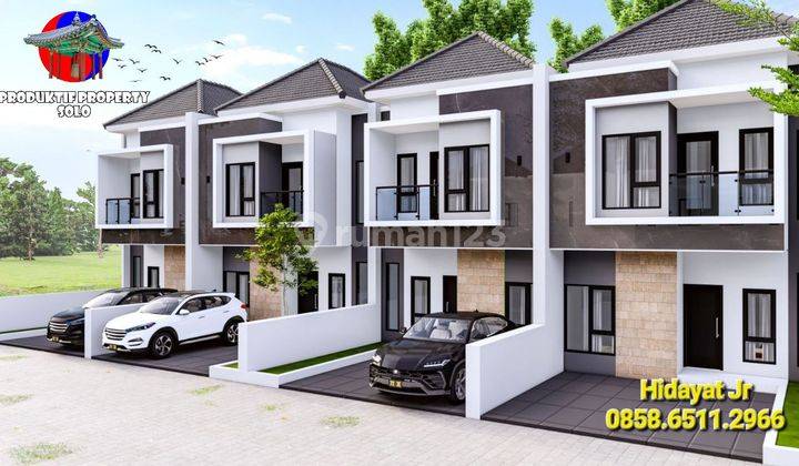 Perumahan Cluster 17 Unit Rumah Baru 2Lt Pesan Bangun 2