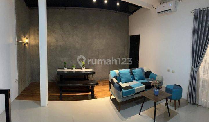 Kontrakan Rumah Baru 2lt Scandanavian Full Furnished 2