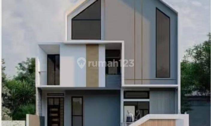 Rumah Baru 2lt Scandinavian Pesan Bangun Dekat Jalan Raya 1