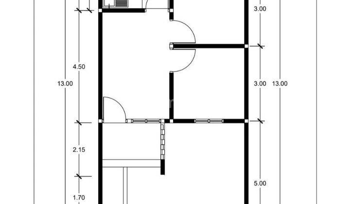 Rumah Baru Minimalis Indent Dekat Kampus IAIN Proses Bangun  2