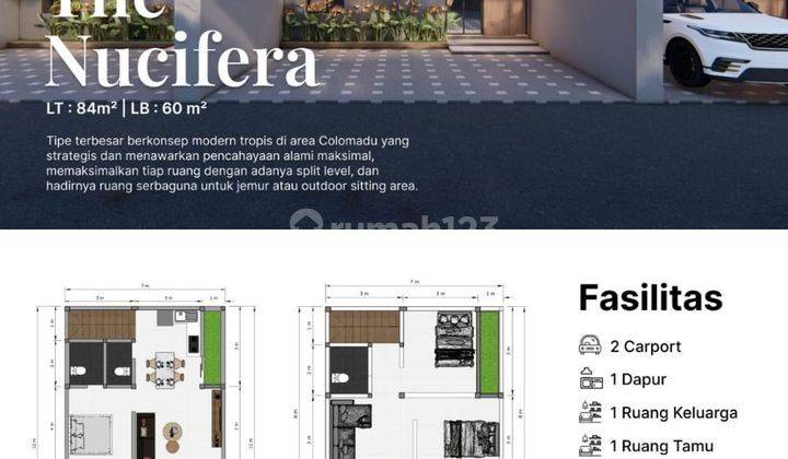 Cluster Indent Rumah Cantik Dekat Superindo Colomadu 2