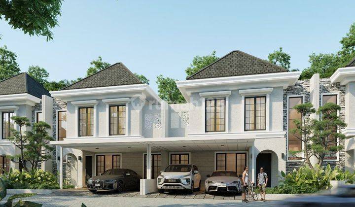 Rumah indent Cantik Cluster Strategis Dekat GOR Manahan  1