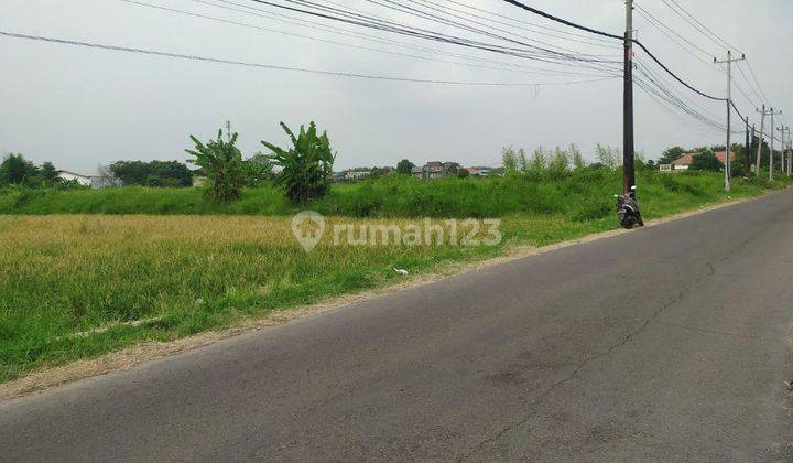 Tanah Strategis Dekat Jalan Adi Sucipto Cocok Untuk Perumahan 1