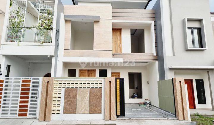 Rumah Baru 2lt Tahap Finishing Aksesn Jalan Lebar 10meter 1