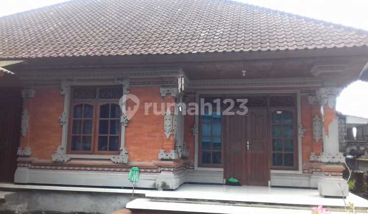 TANAH DENGAN BANGUNAN RUMAH BALI DI PUSAT KOTA DENPASAR 2
