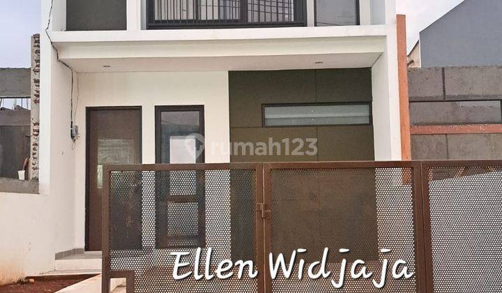 Rumah hadap jalan semi Ruko Beryl Pondok Jagung Serpong sangat strategis 1