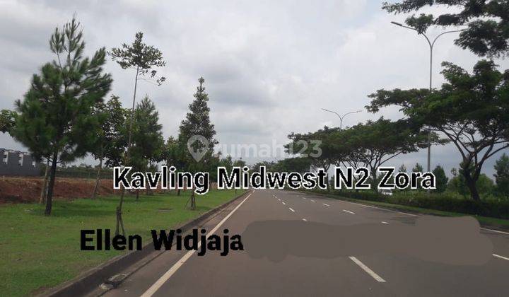 Kavling Komersial Bsd N2 The Zora Hadap Jalan Utama di Cbd Bsd 2