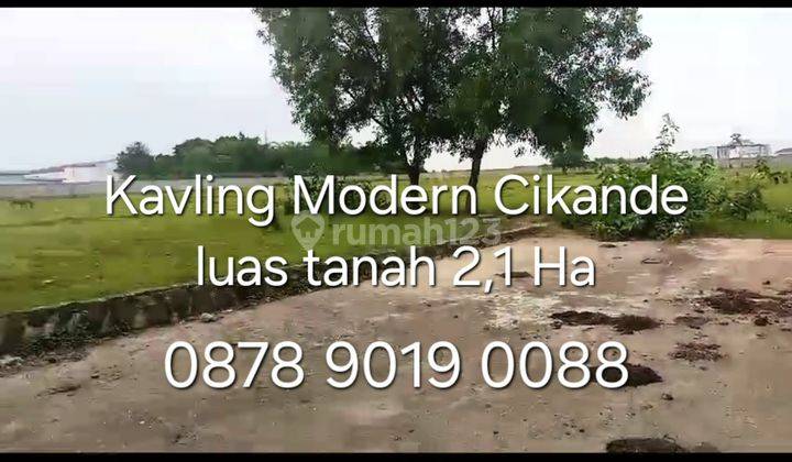 Kavling Modern Cikande Kawasan Industri 1