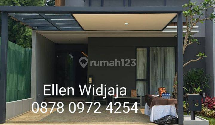 Rumah modern tropis Hook Nykka Alam Sutera tangerang 1