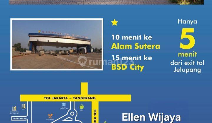 Cluster Beryl melati mas regency Rumah strategis akses tol Free Ppn dan biaya biaya 