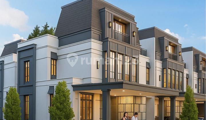 Altadena Gading Serpong classic European two-story house in a premier area. Altadena Gading Serpong classic European two-story house in a premier area.