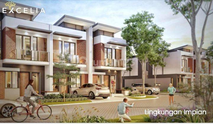 Rumah 2 Lantai Tanpa Dp Excelia Banjar Wijaya Tangerang 2