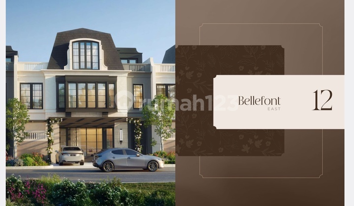 Rumah Premium design Eropa Bellefont Spring Gading Serpong Mewah dan ekslusif 2