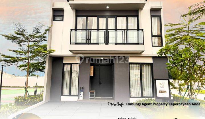 Rumah Modern Keren Cluster Lily Paramount Petals Tangerang 1