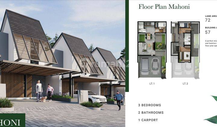 Rumah cantik dan murah di BSD sangat strategis Cendana Residence 2