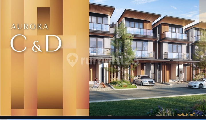 House in the City Center Finore Cluster Summarecon Gading Serpong