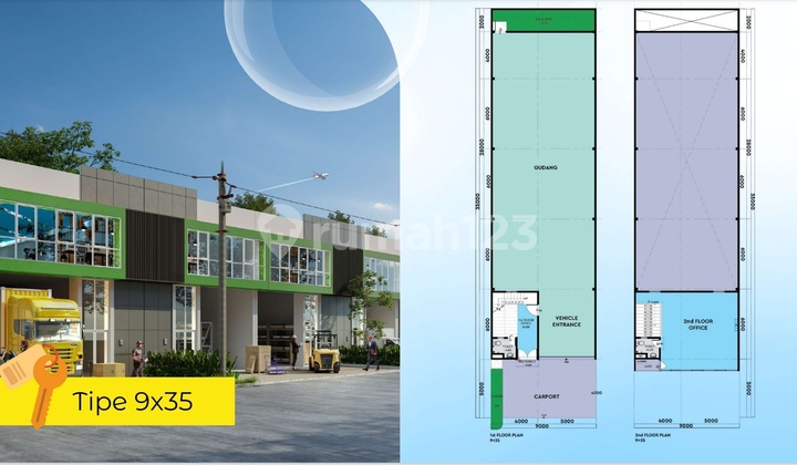 Aeropolis Warehouse at Soekarno Hatta Airport Tangerang good strategic location