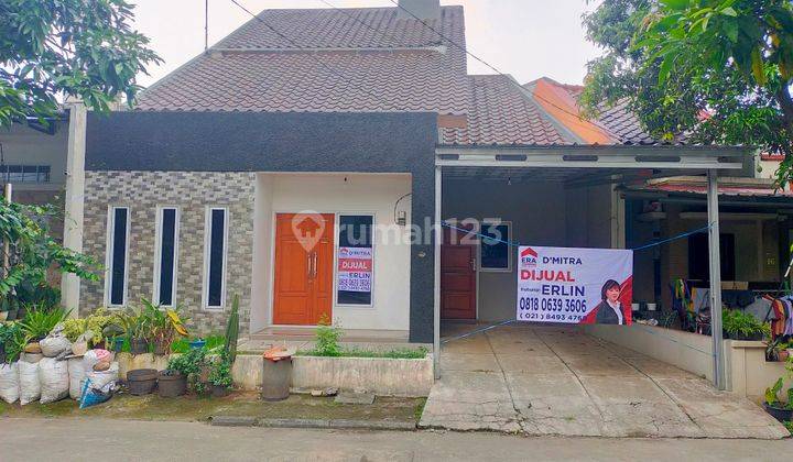 Rumah satu lantai dekat gerbang tol 1