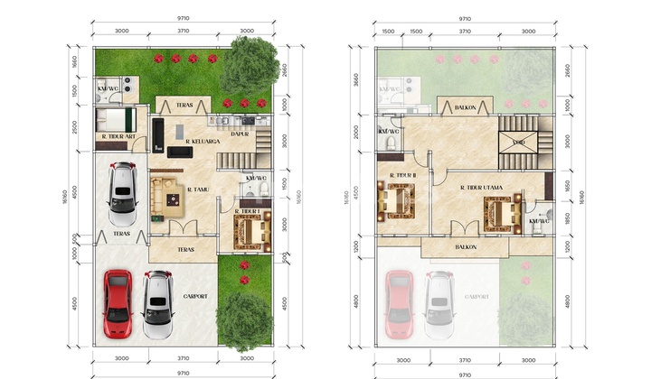 Promo unit rumah mewah jasmine garden Banyumanik 2
