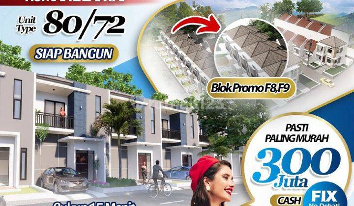 Rumah Murah 2 Lantai Nol Jalan Pakisaji Malang 1