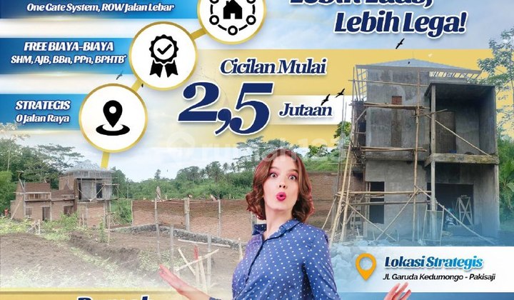 Rumah Murah 2 Lantai Nol Jalan Pakisaji Malang 2