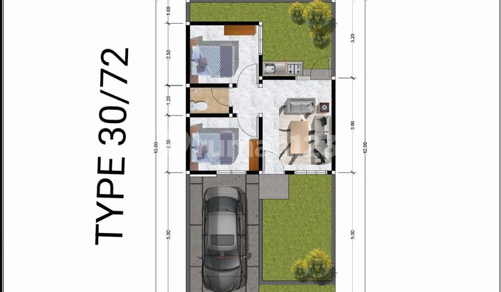 Rumah Murah 2 Lantai Dekat Pondok Alrifai Gondanglegi 4