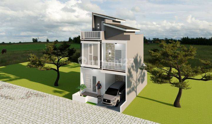 Rumah Villa Plus Roftop Dan Kolam Dekat Jatimpark 3 2