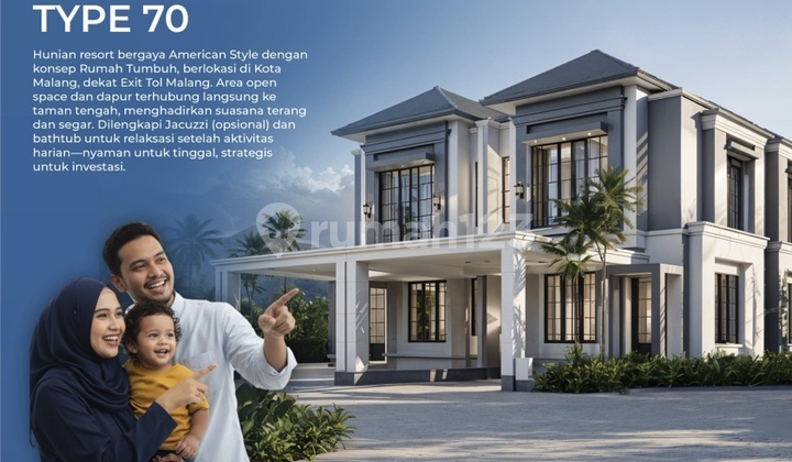 Promo Cheap 2-Story House Sawojajar Malang City 2