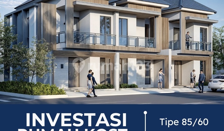 Promo Rumah Kost 6 Kamar Hanya 600 Juta Saja