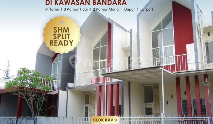 Rumah 2 Lantai Siap Huni Dekat Bandara Malang