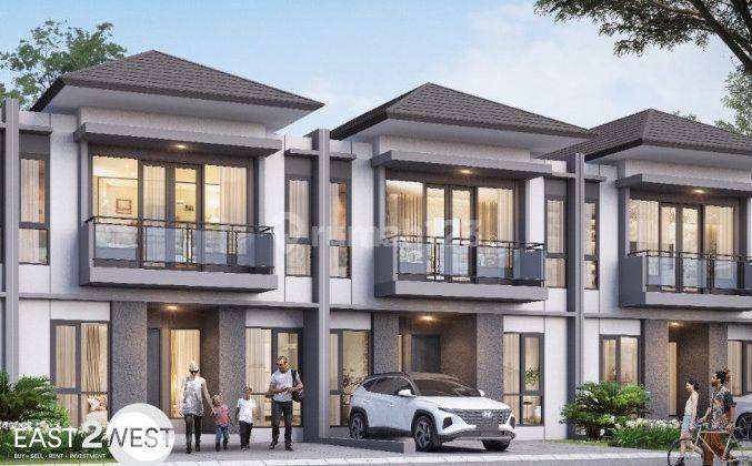 Jual Rumah Baru Cluster Lily Paramount Petals Curug Tangerang 1