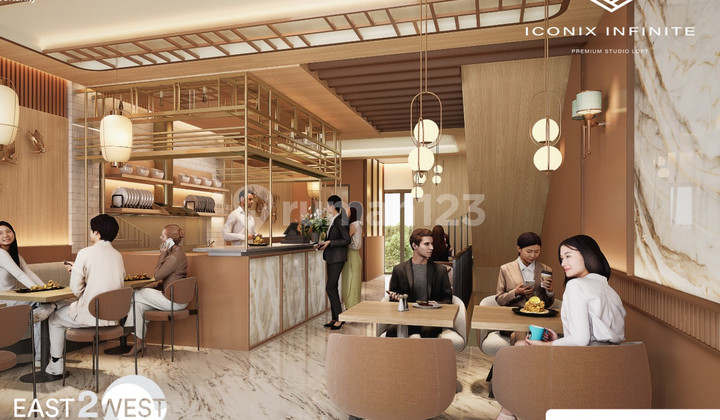 Jual Ruko Brand New Iconix Infinite BSD City Tangerang Strategis